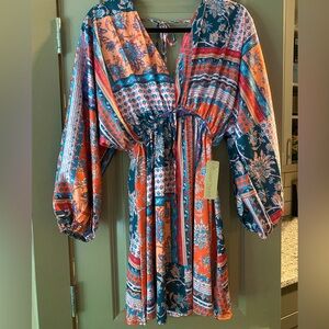 NWT Lizard Thicket Printed Flying Tomato Dress